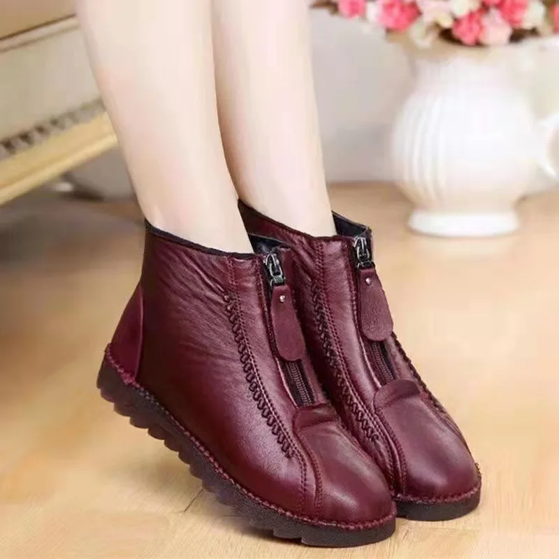 Bottes plates astronomiques po - Sewing Front Zipper avis et prix