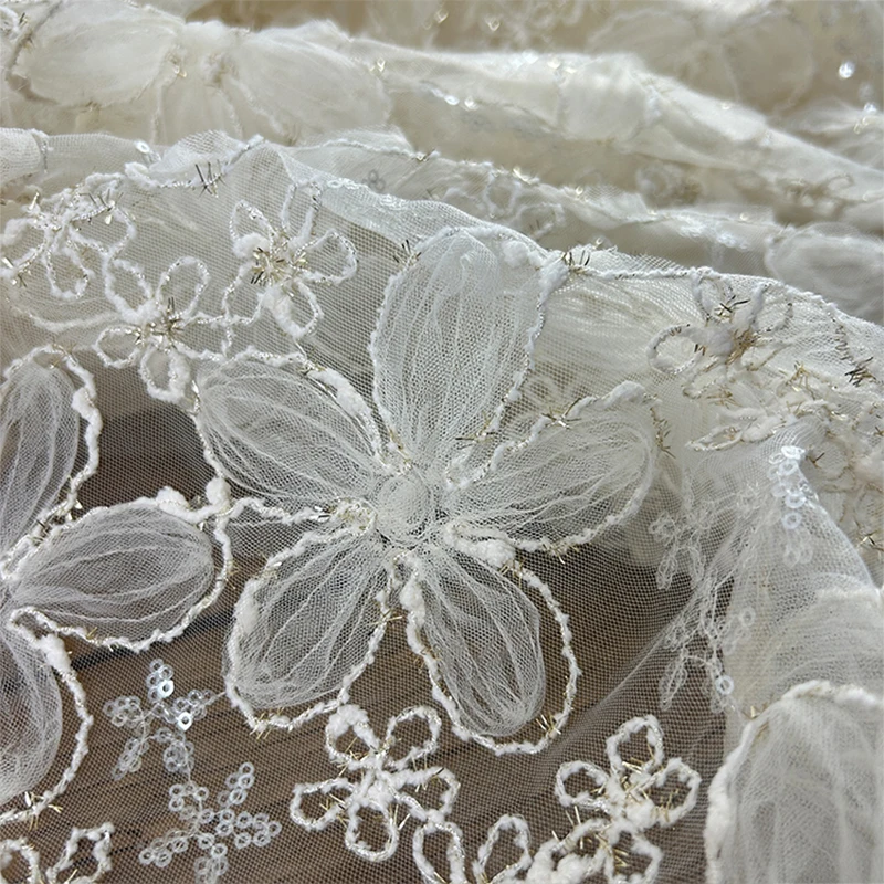 Tissu en maille à paillettes b - Textile Sewing Techniques avis et prix