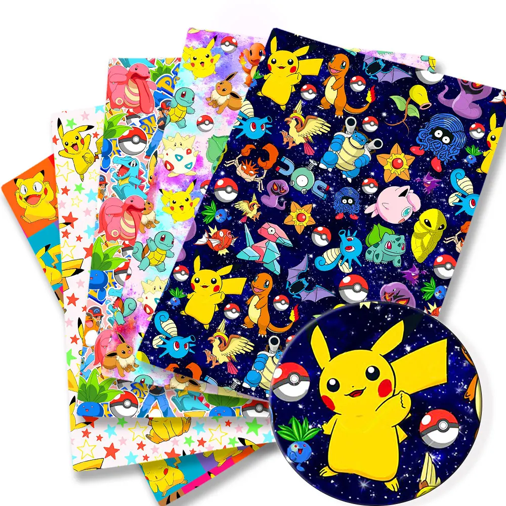 Tissu de dessin animé Pokemon, - Sewing Production avis et prix