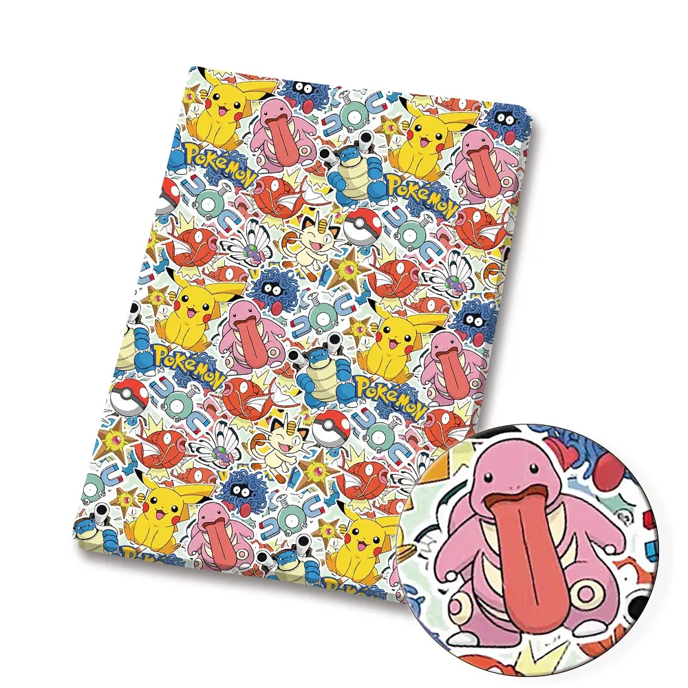 Tissu de dessin animé Pokemon, - Sewing Production avis et prix