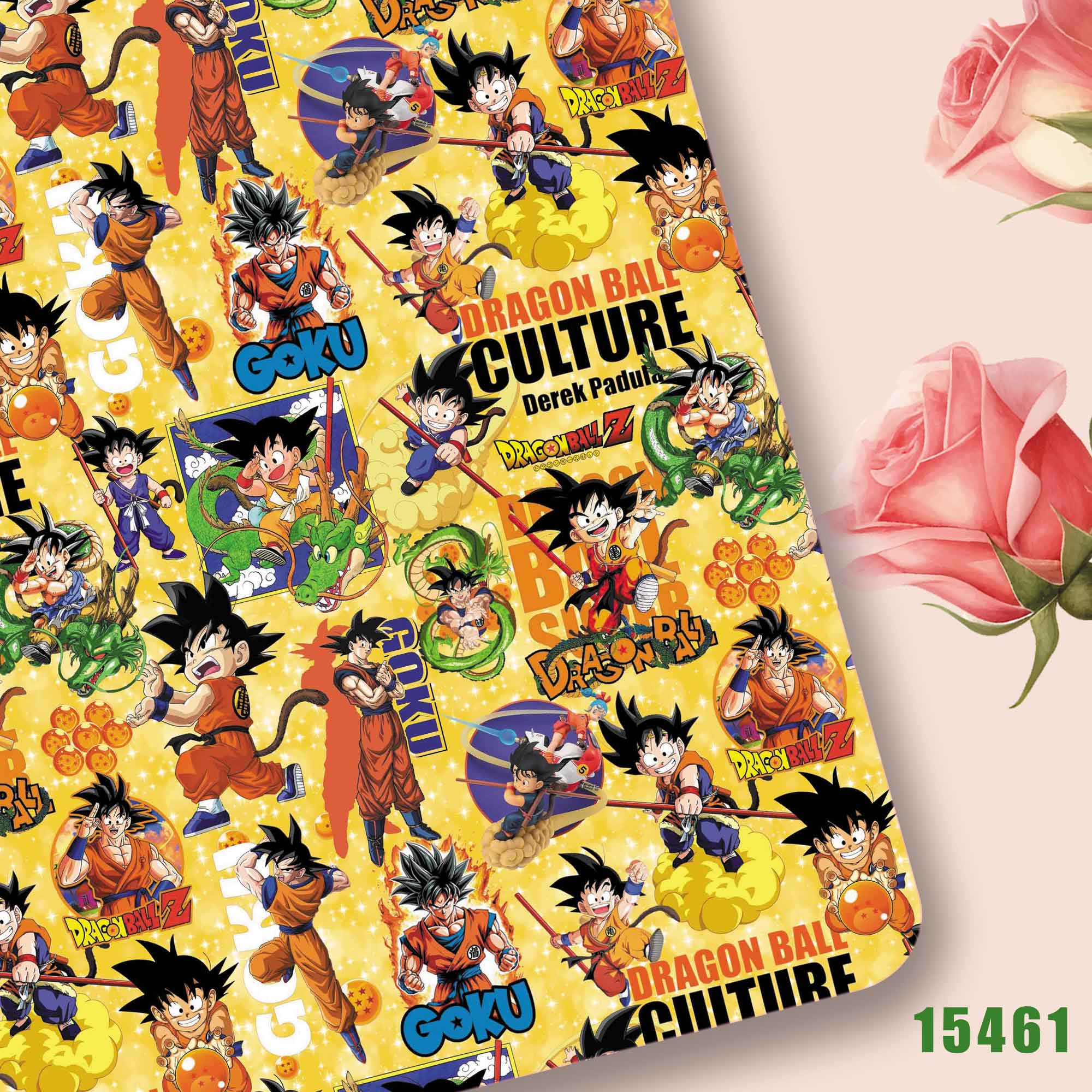 Tissu imprimé Dragon Ball 140* - Sewing Production avis et prix