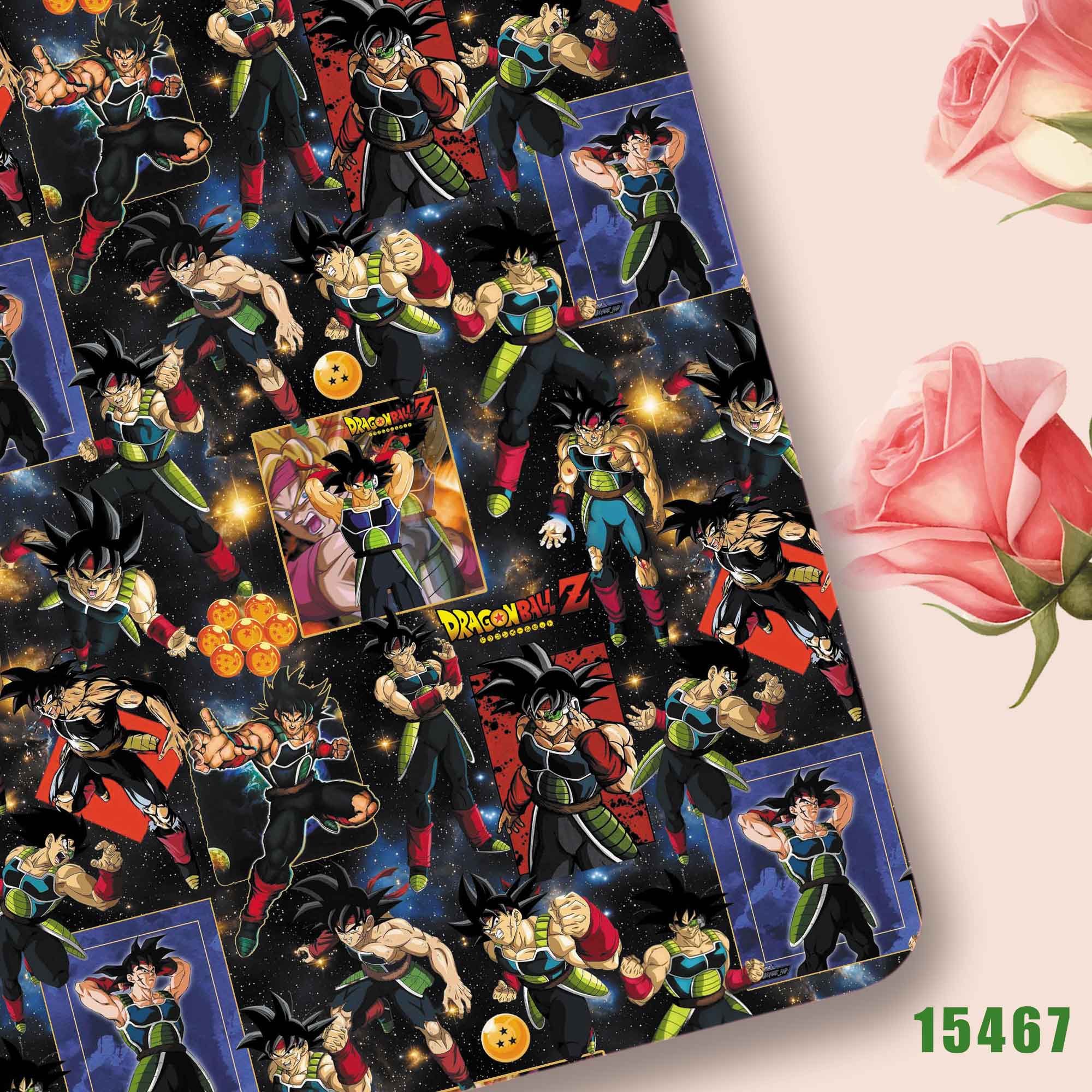 Tissu imprimé Dragon Ball 140* - Sewing Production avis et prix