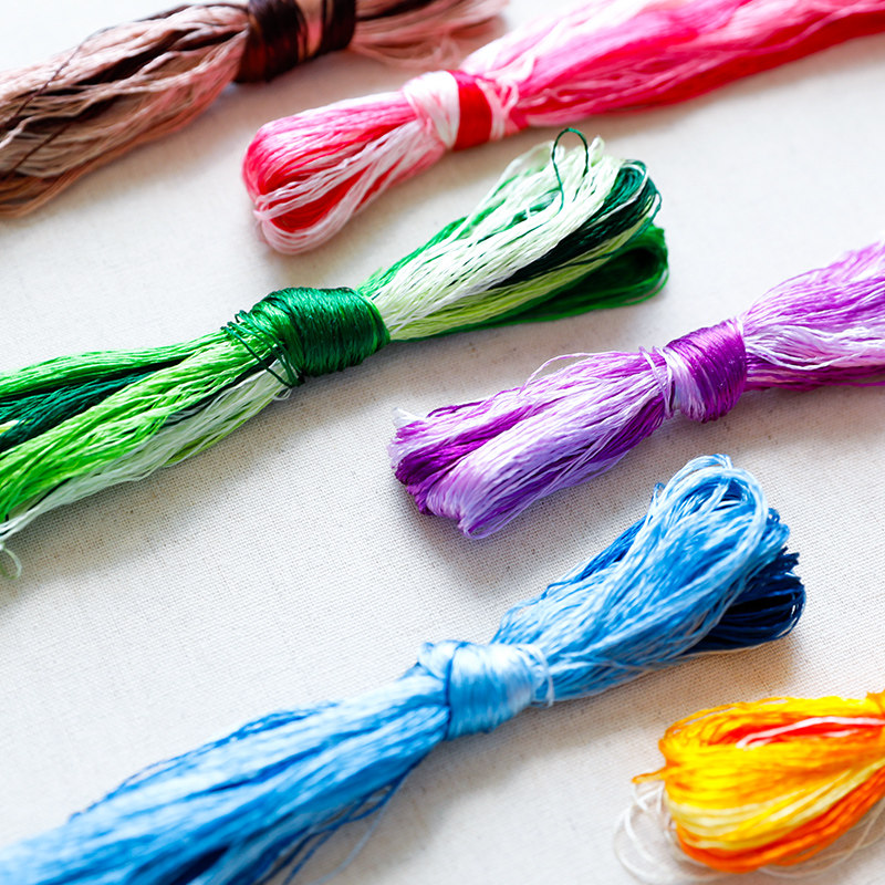 Fil de soie pour broderie de S - Sewing Necessities avis et prix